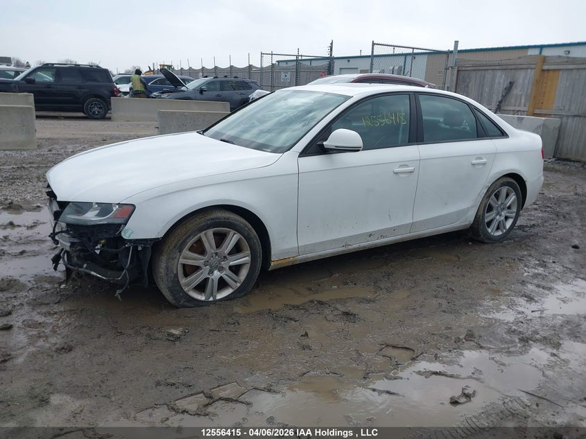2009 Audi A4 2.0T Standard, Front, IAAI, VIN WAULF68K09N025790 — photo 2