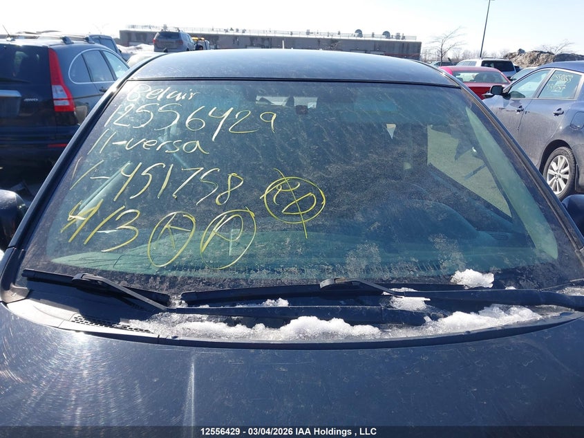 2011 Nissan Versa VIN: 3N1BC1CP0BL451758 Lot: 12556429