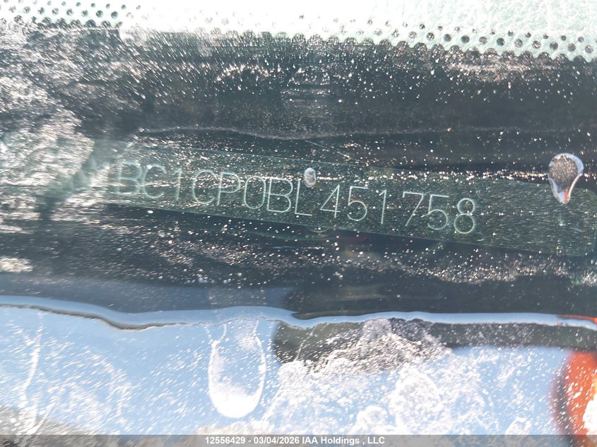 2011 Nissan Versa VIN: 3N1BC1CP0BL451758 Lot: 12556429