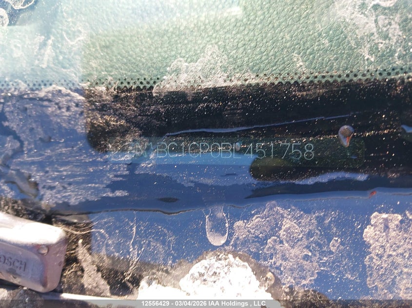 2011 Nissan Versa VIN: 3N1BC1CP0BL451758 Lot: 12556429