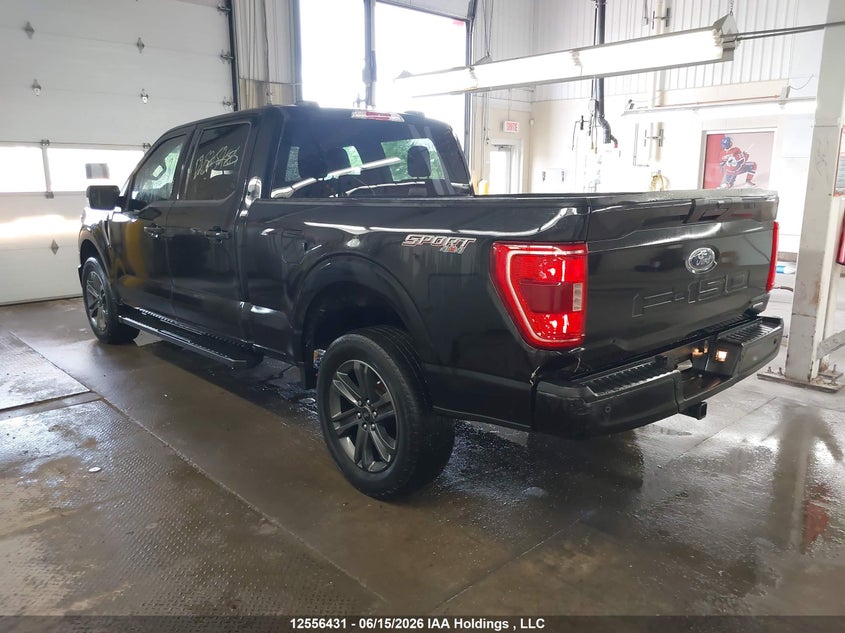 2023 FORD F150 SUPERCREW PICKUP 3.5L V-6 DI, DOHC, VVT, TURBO, 400HP