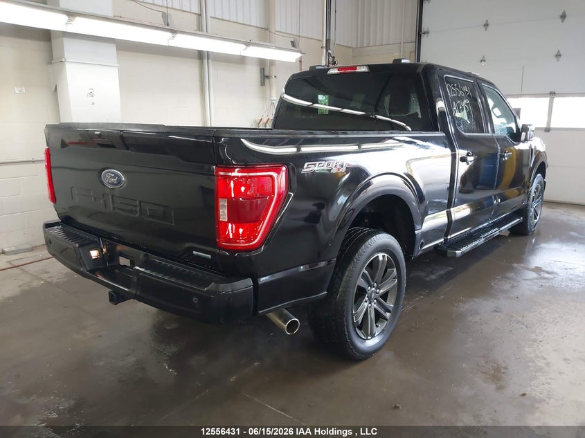 2023 FORD F150 SUPERCREW PICKUP 3.5L V-6 DI, DOHC, VVT, TURBO, 400HP