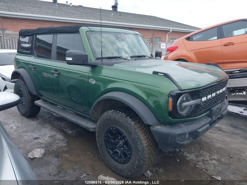 2022 Ford Bronco 2.7 Big Bend/black Diamond/outer Banks/badlands/wildtrak/everglades Green Lot 111012556578 Vin 1FMEE5DPXNLB34513