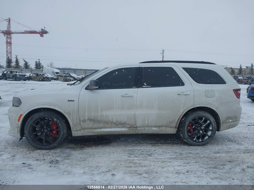 2023 Dodge Durango 6.4 Srt 392 Premium White Lot 111012556614 Vin 1C4SDJGJ9PC557967
