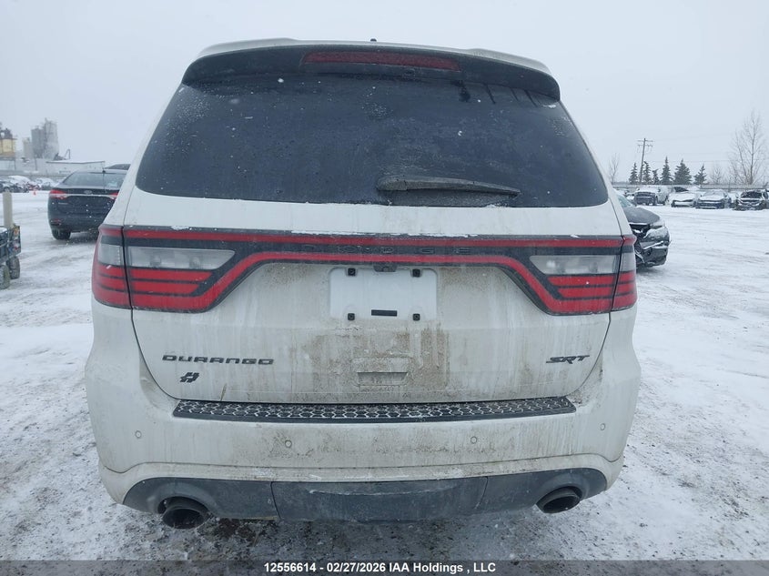 2023 Dodge Durango 6.4 Srt 392 Premium White Lot 111012556614 Vin 1C4SDJGJ9PC557967