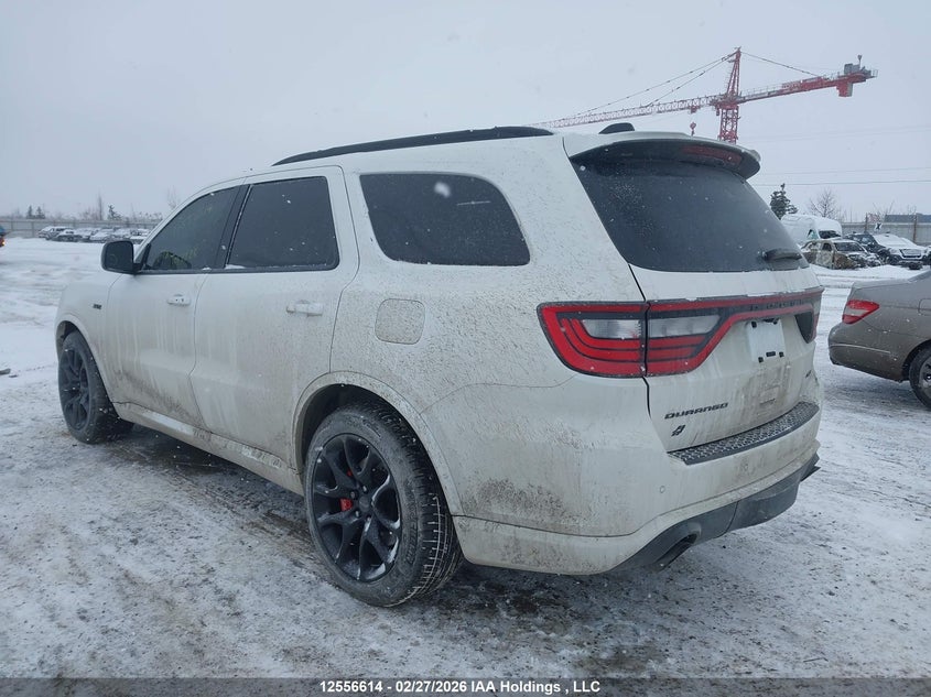 2023 Dodge Durango 6.4 Srt 392 Premium White Lot 111012556614 Vin 1C4SDJGJ9PC557967