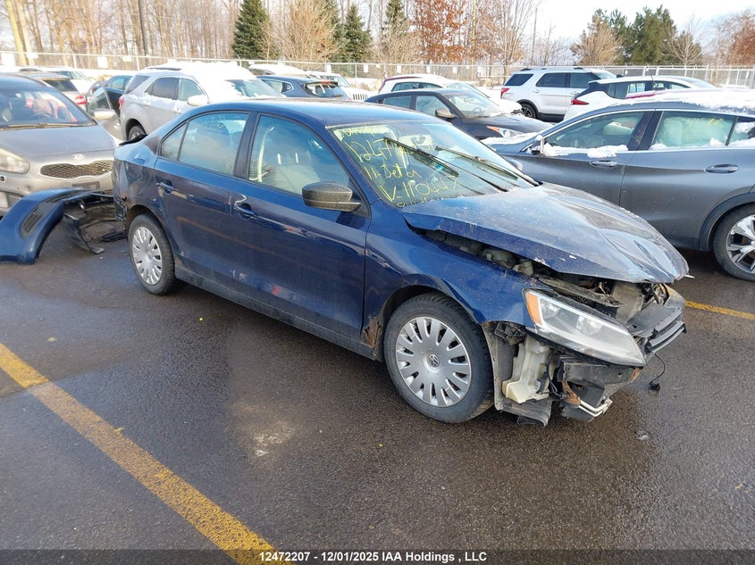 3VW2K7AJ9BM110447 2011 Volkswagen Jetta 2.0L Trendline/2.0L Trendline+ auction photo 1