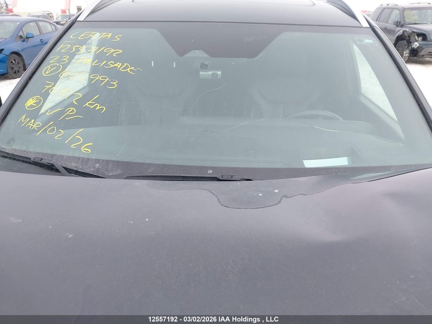 2023 Hyundai Palisade Limited VIN: KM8R5DGE5PU632993 Lot: 12557192