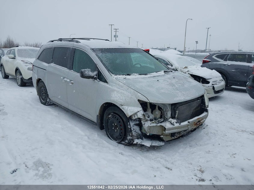 5FNRL5H46BB508366 2011 Honda Odyssey Ex auction photo 1