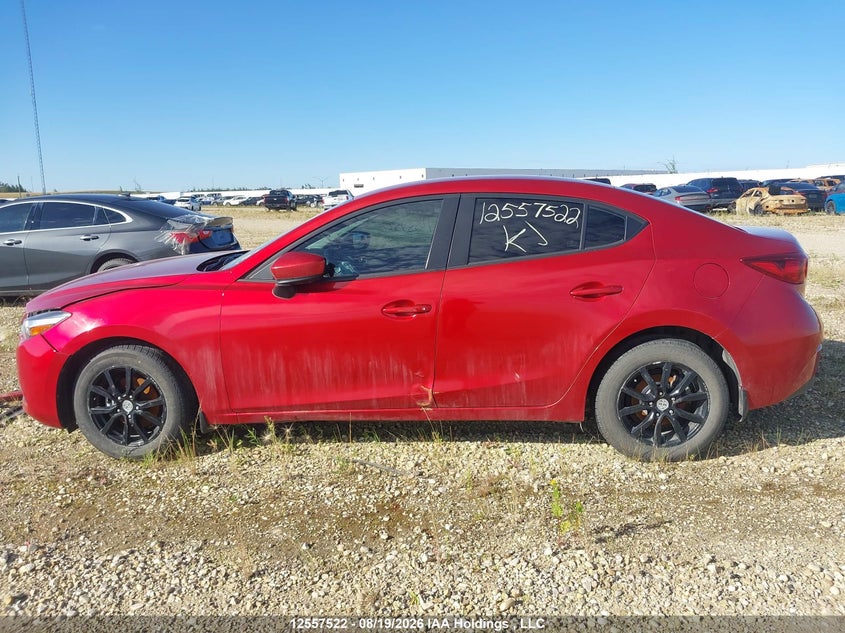 2018 MAZDA 3 SEDAN 2.0L I-4 DI, DOHC, VVT, 156HP