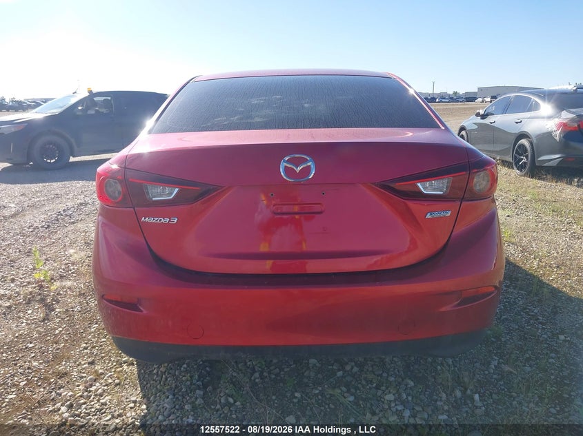2018 MAZDA 3 SEDAN 2.0L I-4 DI, DOHC, VVT, 156HP