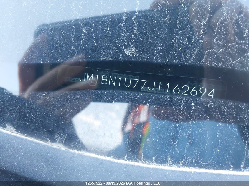 2018 MAZDA 3 SEDAN 2.0L I-4 DI, DOHC, VVT, 156HP