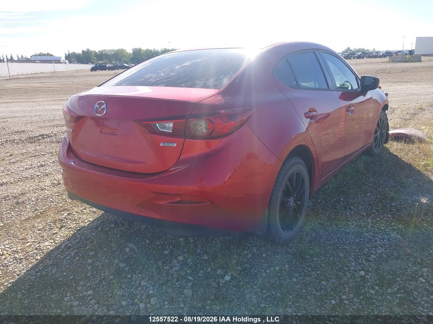 2018 MAZDA 3 SEDAN 2.0L I-4 DI, DOHC, VVT, 156HP