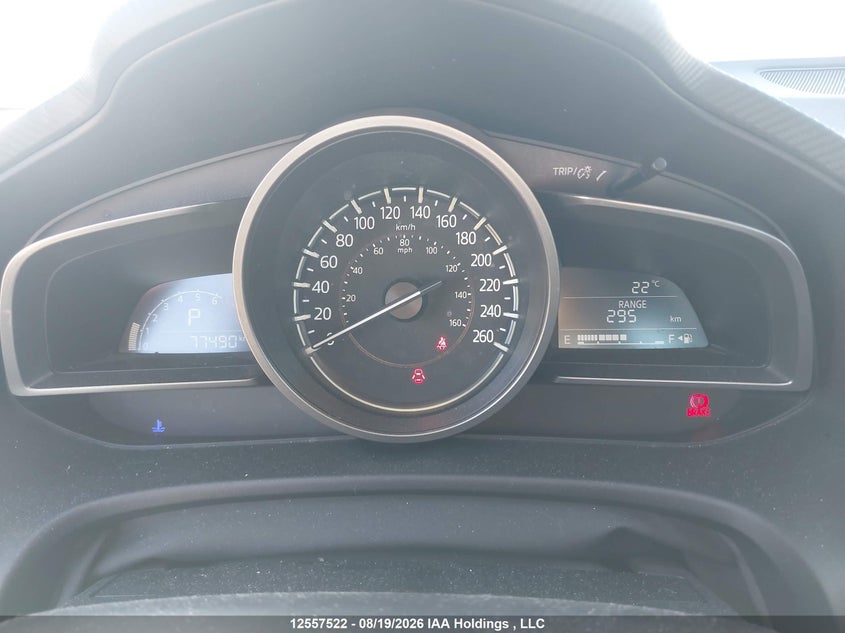 2018 MAZDA 3 SEDAN 2.0L I-4 DI, DOHC, VVT, 156HP