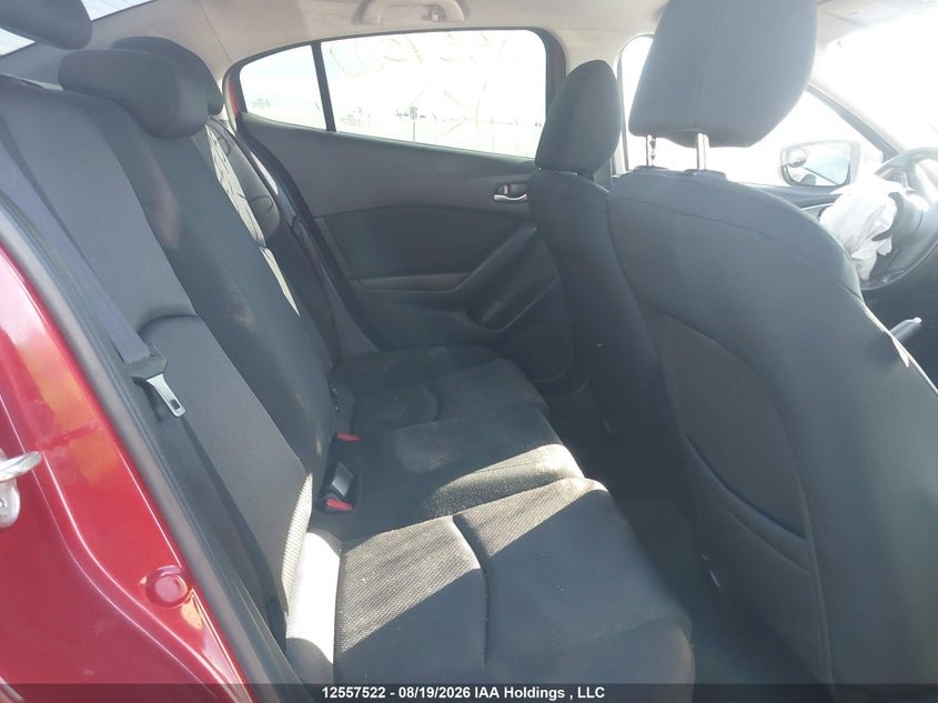 2018 MAZDA 3 SEDAN 2.0L I-4 DI, DOHC, VVT, 156HP