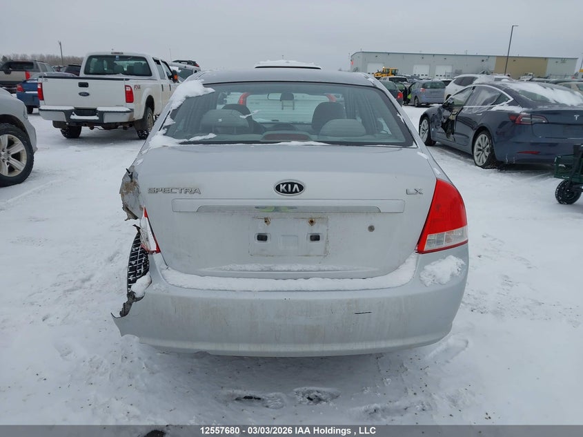 2007 Kia Spectra Lx/Lx Convenience/Lx Premium VIN: KNAFE121575458179 Lot: 12557680