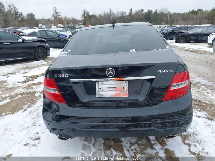 2013 Mercedes-Benz C 300 4Matic VIN: WDDGF8AB2DA829086 Lot: 12557940