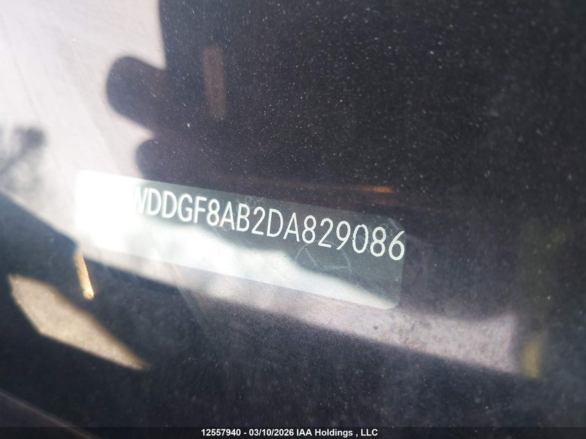 2013 Mercedes-Benz C 300 4Matic VIN: WDDGF8AB2DA829086 Lot: 12557940