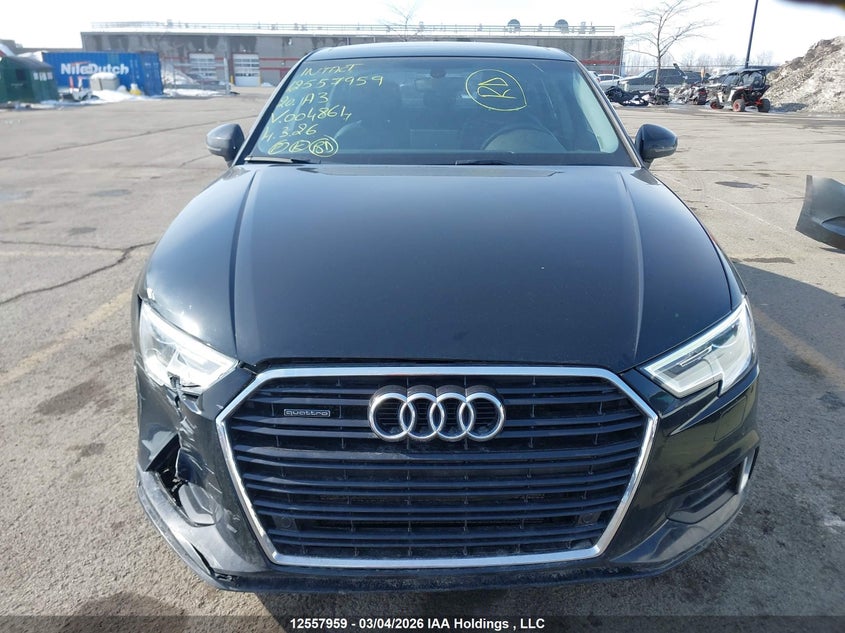 2020 Audi A3 VIN: WAUBEGFF7LA004864 Lot: 12557959