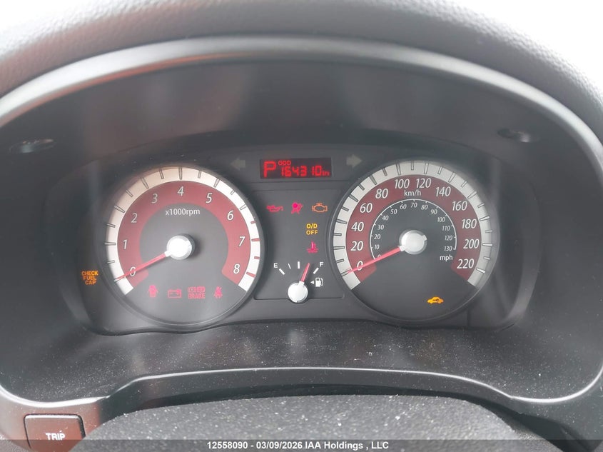 2010 Kia Rio Lx/Sx VIN: KNADH5B36A6620782 Lot: 12558090