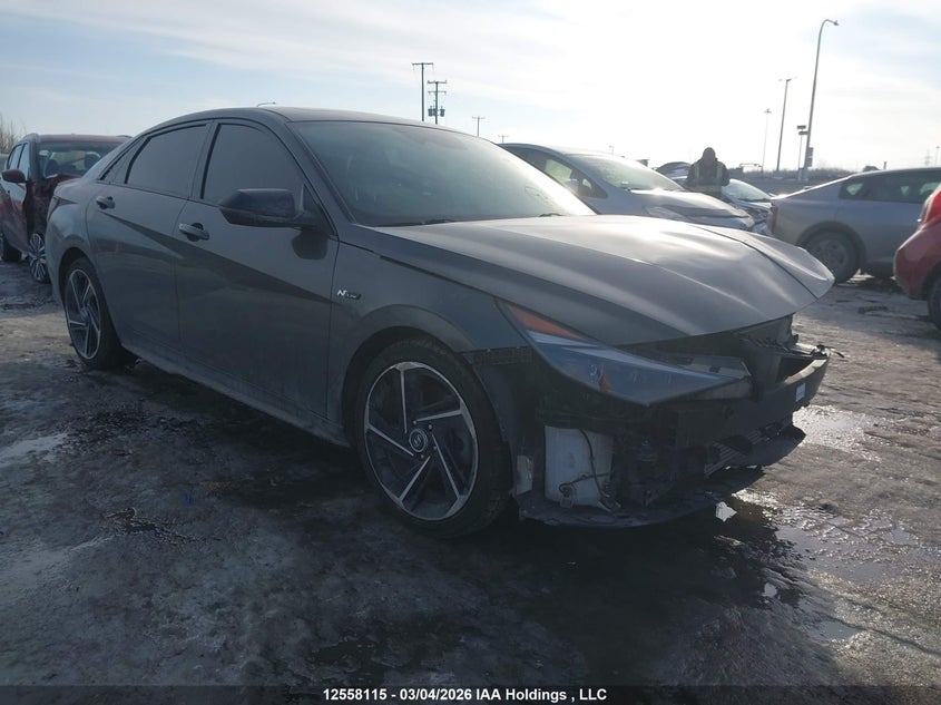 KMHLR4AF2PU437347 2023 Hyundai Elantra N Line auction photo 1