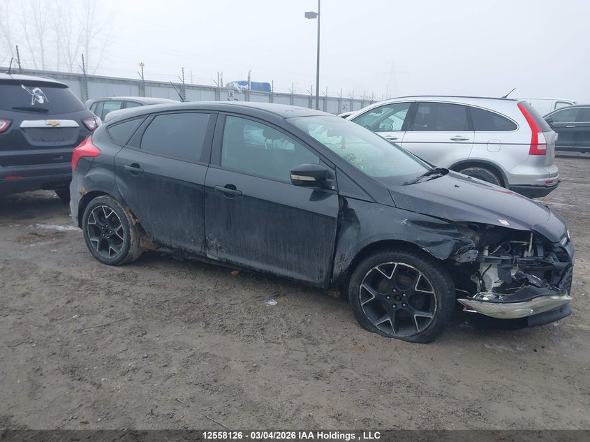 2012 Ford Focus 2.0 Se Black Lot 111012558126 Vin 1FAHP3K24CL325967