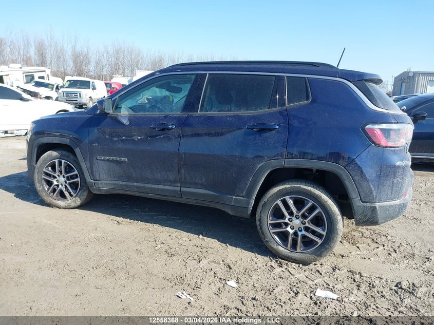 2018 Jeep Compass 2.4 Latitude Blue Lot 111012558368 Vin 3C4NJDBB1JT211687