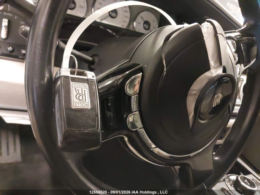 2015 ROLLS-ROYCE GHOST SEDAN 6.6L V-12 DI, DOHC, VVT, TURBO, 563HP