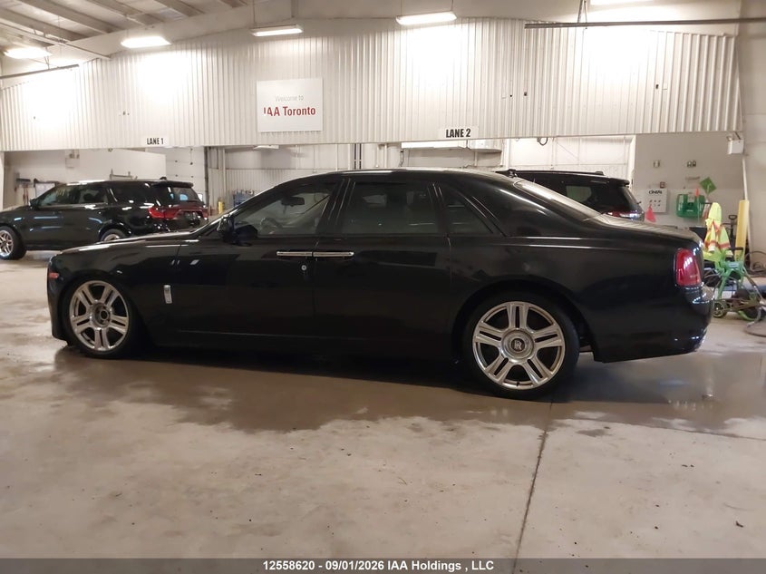2015 ROLLS-ROYCE GHOST SEDAN 6.6L V-12 DI, DOHC, VVT, TURBO, 563HP
