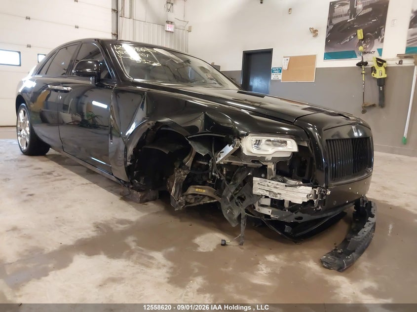 2015 ROLLS-ROYCE GHOST SEDAN 6.6L V-12 DI, DOHC, VVT, TURBO, 563HP