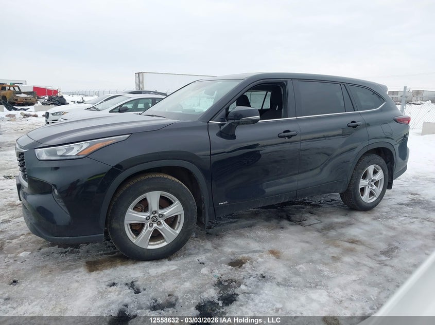 2025 Toyota Highlander Hybrid Le VIN: 5TDBBRCH4SS647915 Lot: 12558632