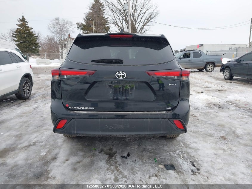 2025 Toyota Highlander Hybrid Le VIN: 5TDBBRCH4SS647915 Lot: 12558632