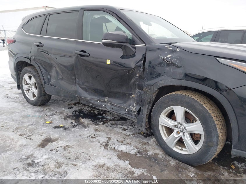 2025 Toyota Highlander Hybrid Le VIN: 5TDBBRCH4SS647915 Lot: 12558632