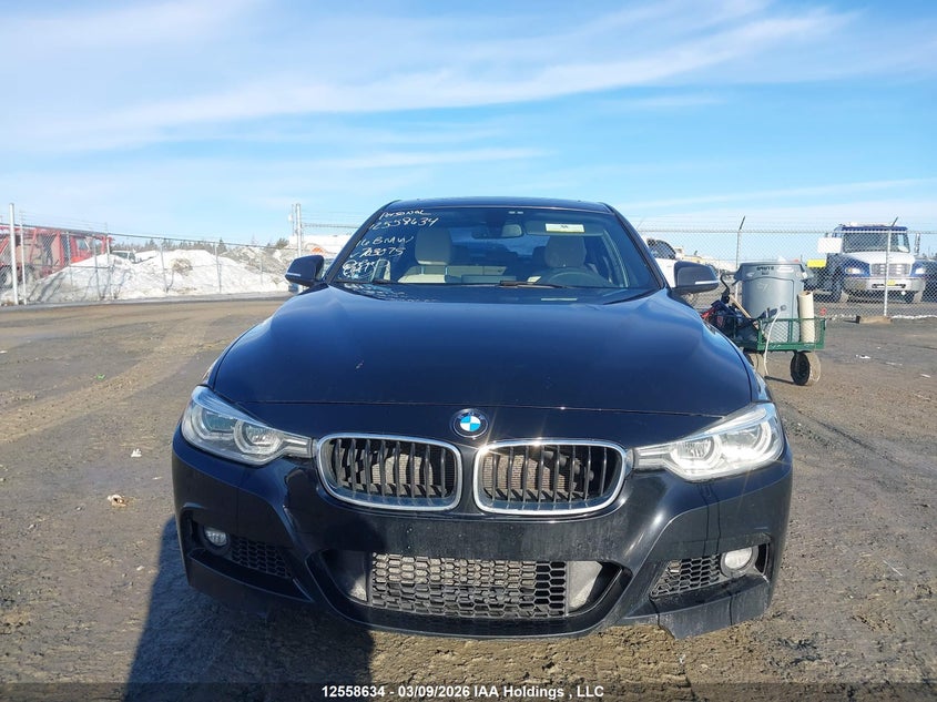 2016 BMW 340 Xi VIN: WBA8B7C54GK703075 Lot: 12558634