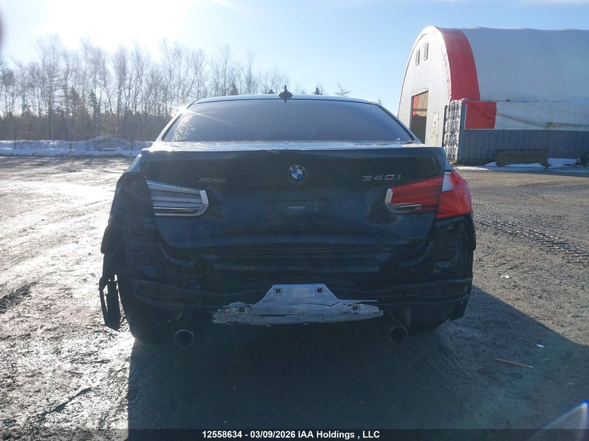 2016 BMW 340 Xi VIN: WBA8B7C54GK703075 Lot: 12558634