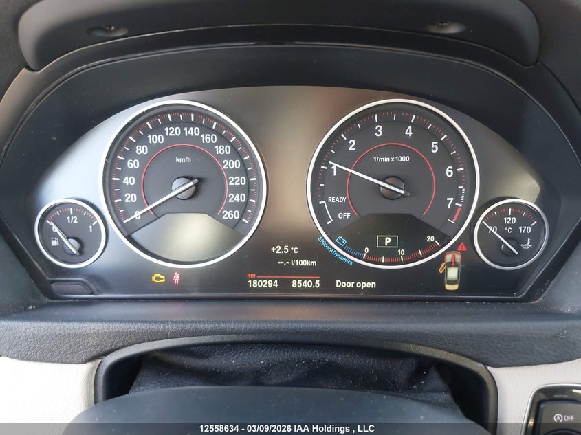 2016 BMW 340 Xi VIN: WBA8B7C54GK703075 Lot: 12558634