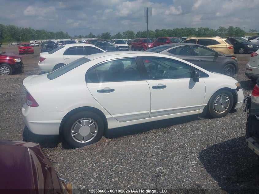 2010 HONDA CIVIC SEDAN 1.8L I-4 VVT, 140HP