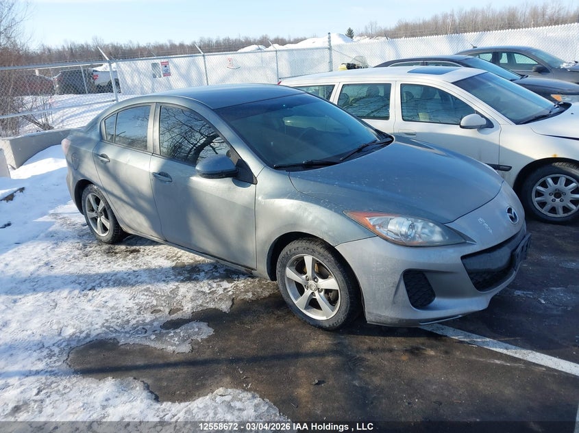 2012 Mazda 3 2.0 Azda3 Grey Lot 111012558672 Vin JM1BL1UF5C1563631