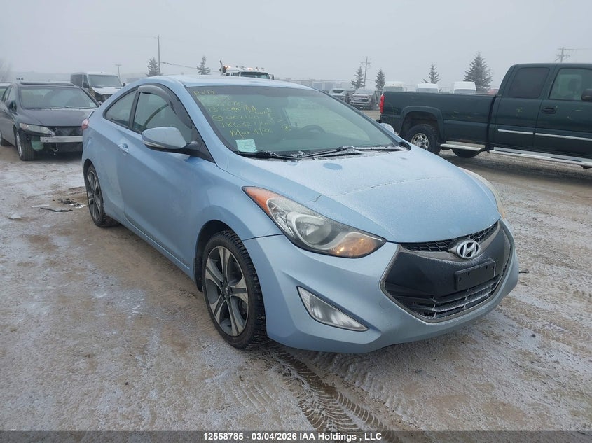 KMHDH6AE6DU002160 2013 Hyundai Elantra Coupe Gs/Se auction photo 1