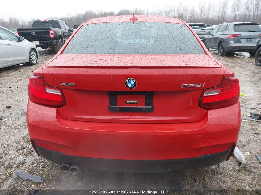 2016 BMW 228I xDrive VIN: WBA1G9C52GVX97065 Lot: 12559102