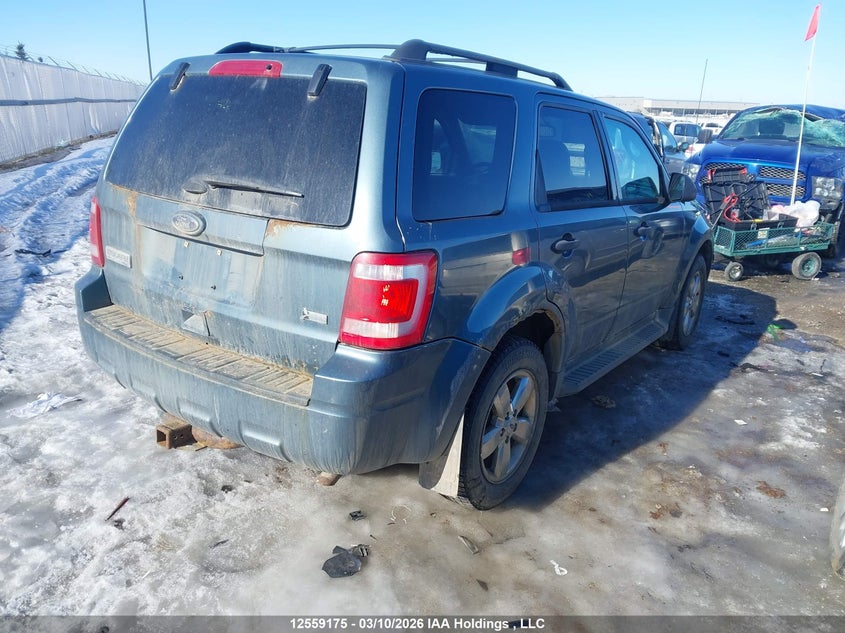 2012 Ford Escape 3.0 Xlt Turquoise Lot 111012559175 Vin 1FMCU9DGXCKB85692