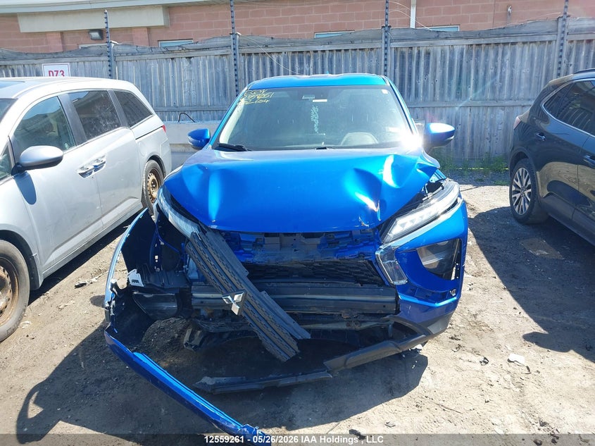 2022 Mitsubishi Eclipse Cross Es VIN: JA4ATUAA6NZ602604 Lot: 12559261