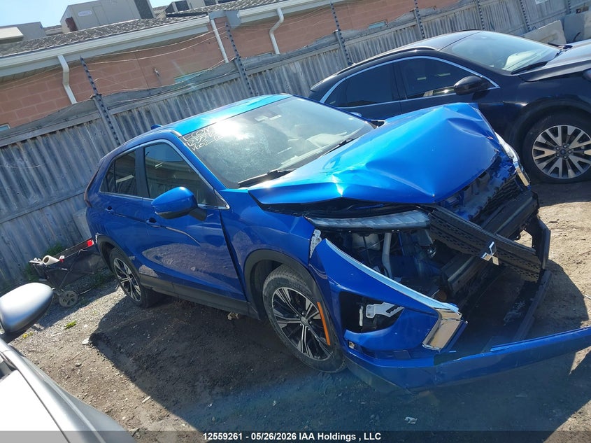 2022 Mitsubishi Eclipse Cross Es VIN: JA4ATUAA6NZ602604 Lot: 12559261