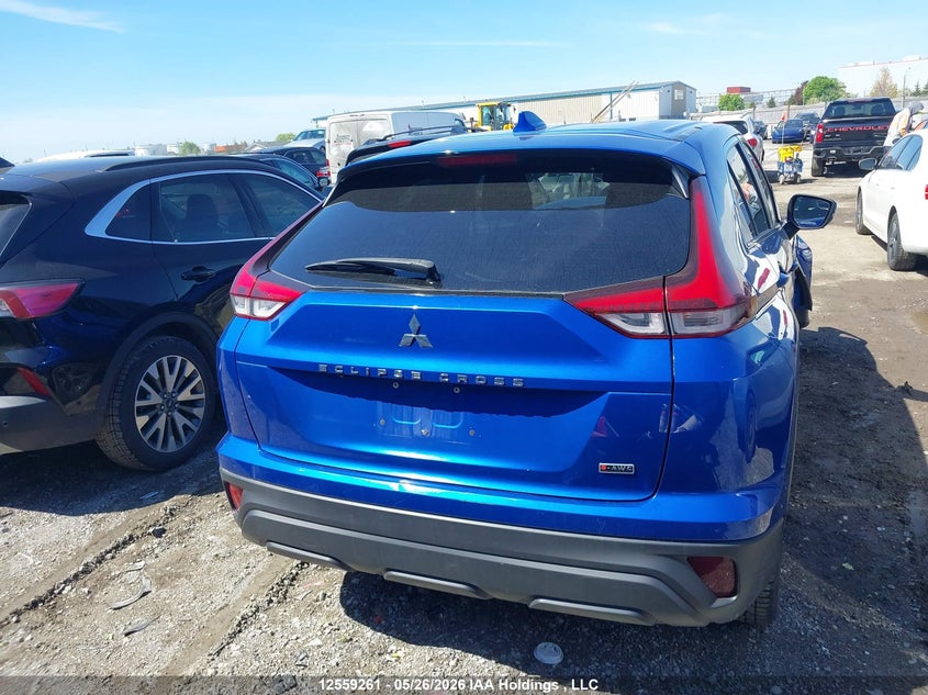2022 Mitsubishi Eclipse Cross Es VIN: JA4ATUAA6NZ602604 Lot: 12559261