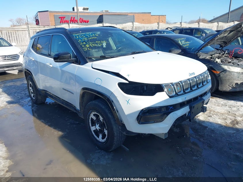 3C4NJDCB6NT238100 2022 Jeep Compass Limited auction photo 1