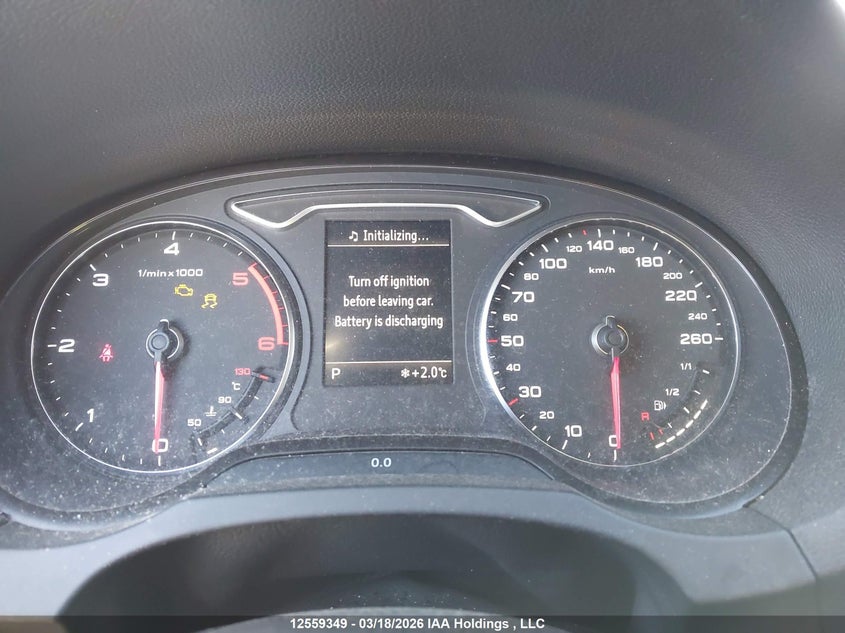 2015 Audi A3 2.0 Tdi Progressiv VIN: WAUGJRFF2F1045226 Lot: 12559349