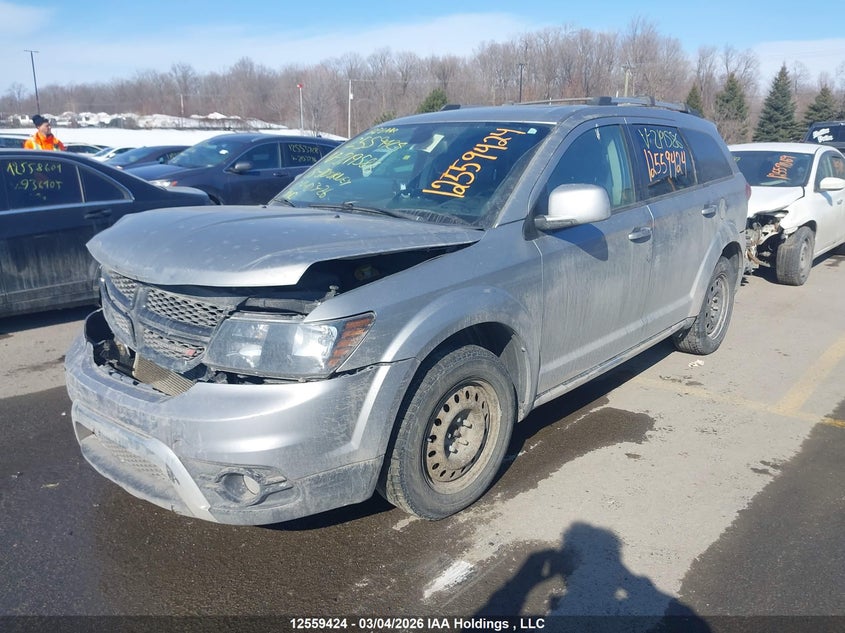 2018 Dodge Journey, Удар спереди, IAAI, VIN 3C4PDDGG7JT219586 — фото 2