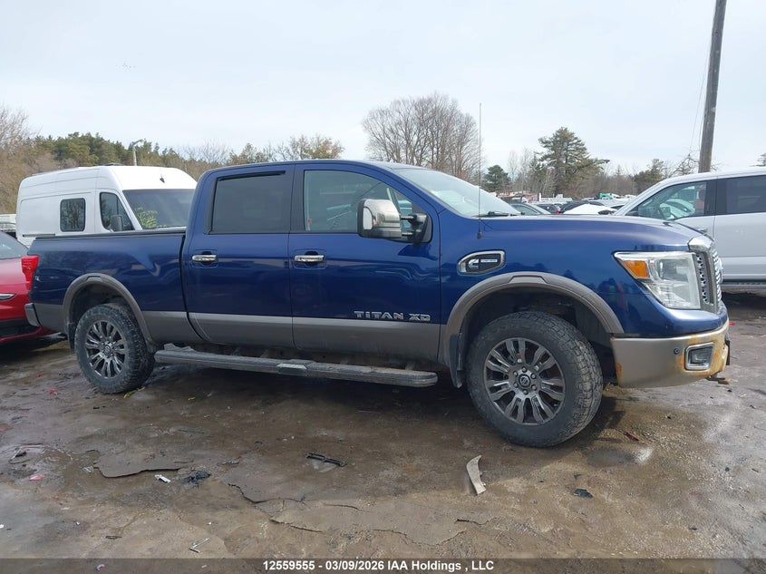 2017 Nissan Titan Xd Sl/Pro-4X/Plat Reserve VIN: 1N6BA1F44HN518713 Lot: 12559555