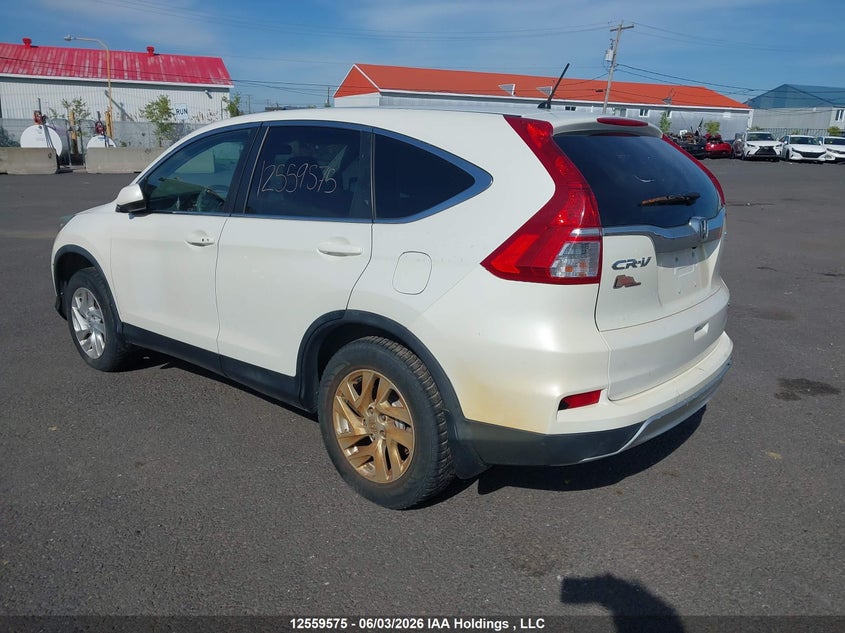 Vin: 2hkrm4h46fh117720, lot: 2952641, honda cr-v se 20153
