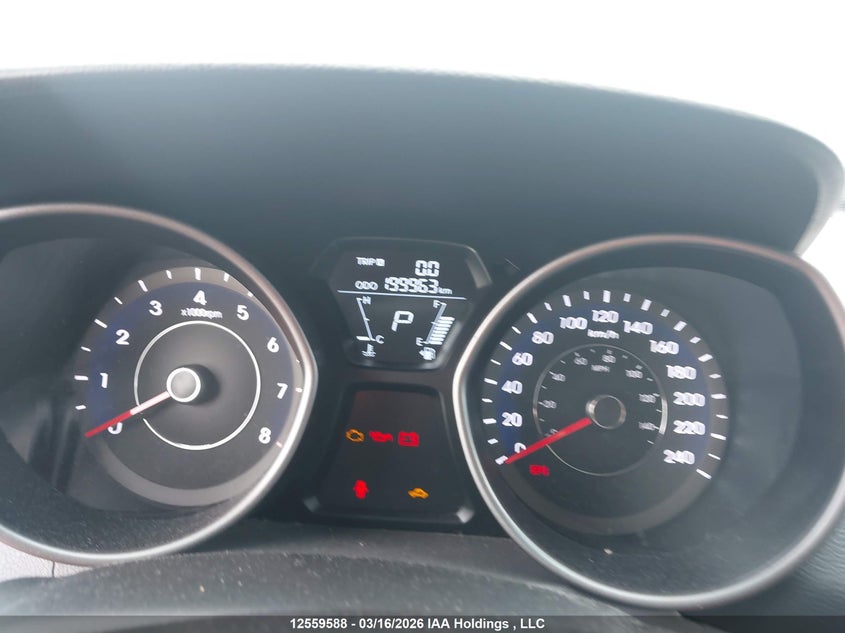 2013 Hyundai Elantra Gls VIN: 5NPDH4AE2DH363310 Lot: 12559588